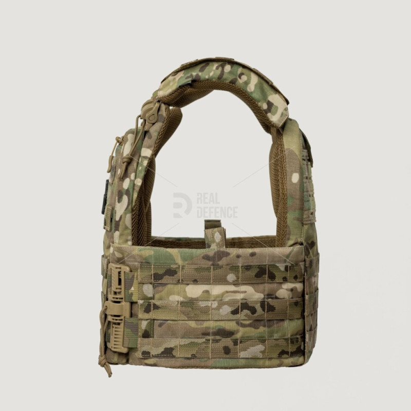 Плитоноска Skillet Max Gen 3 з кишенями під балістичні пакети, MULTICAM USA