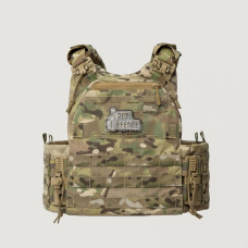 Плитоноска Skillet Max Gen 3 з кишенями під балістичні пакети, MULTICAM USA