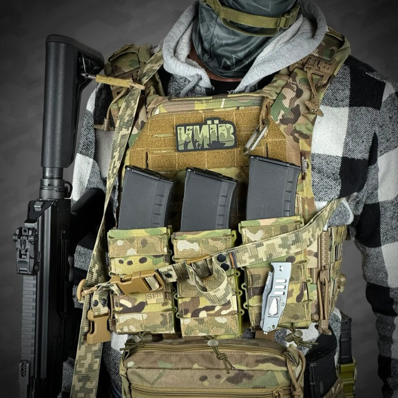 Ремінь триточковий збройовий HEL-CARBINE-P HEL carbine Gen. II Піксель