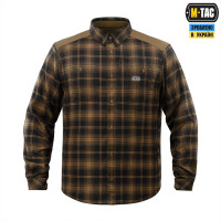 Сорочка M-Tac Redneck Shirt Coyote/Black XXXL коричневий