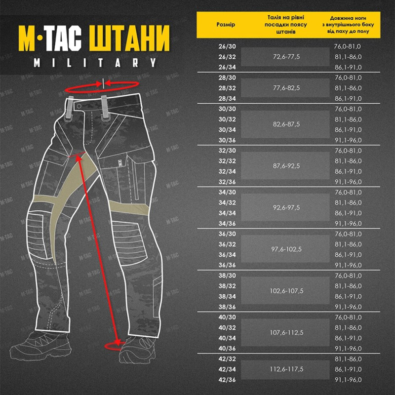 Штани M-Tac Sturm Gen. II NYCO Extreme Multicam L
