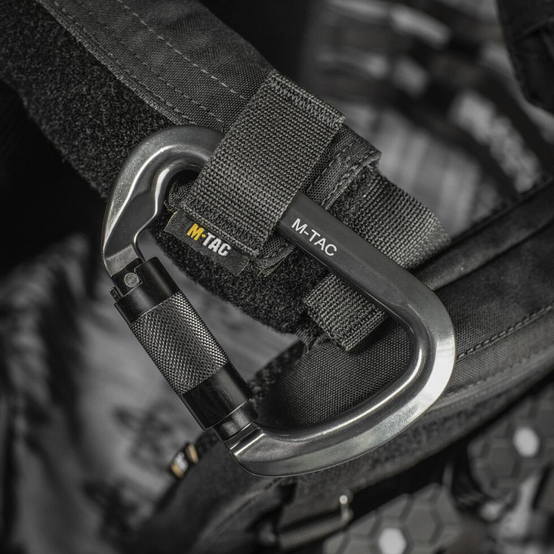 Карабін M-Tac 10 см с байонетною муфтою Keylock сірий