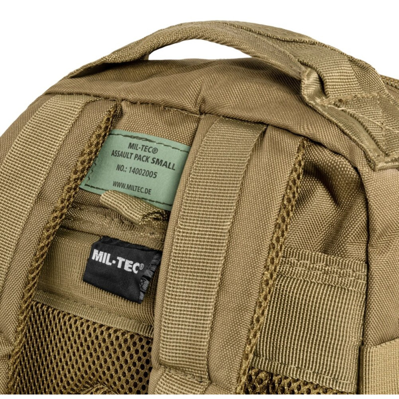 Рюкзак тактичний штурмовий Assault 20л. Mil-tec (Coyote) 14002005