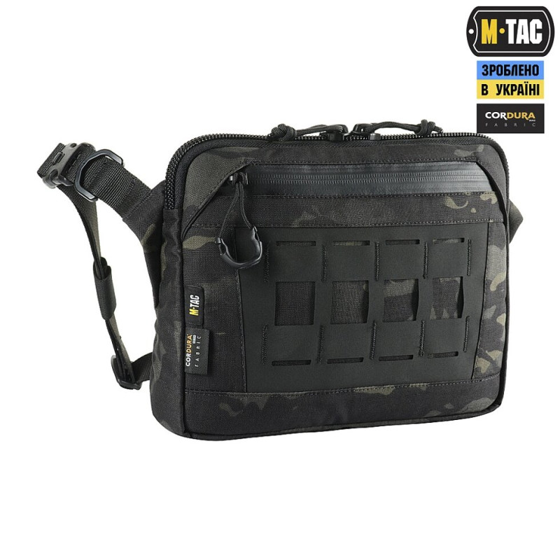 СУМКА M-TAC ADMIN BAG ELITE MULTICAM BLACK/BLACK / 10176208