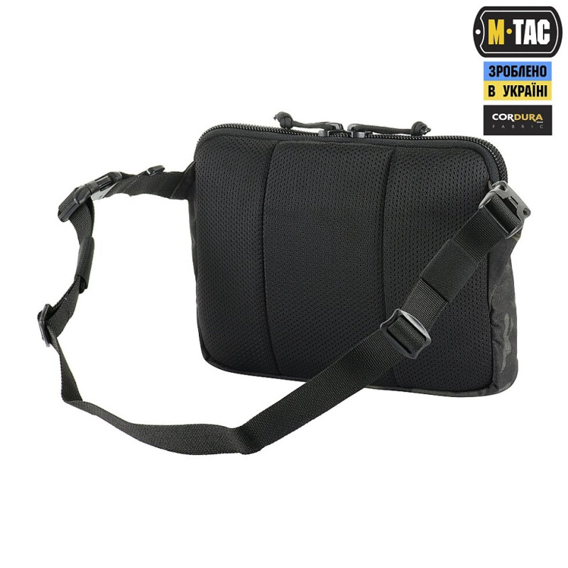 СУМКА M-TAC ADMIN BAG ELITE MULTICAM BLACK/BLACK / 10176208