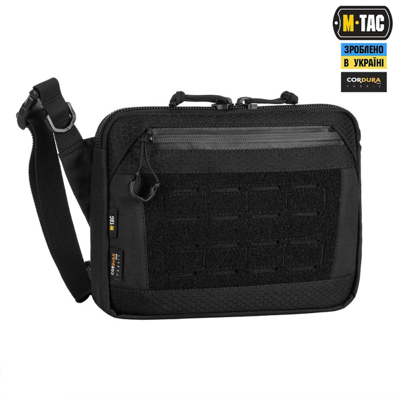 СУМКА M-TAC ADMIN BAG ELITE З ЛИПУЧКОЮ BLACK / 10328002