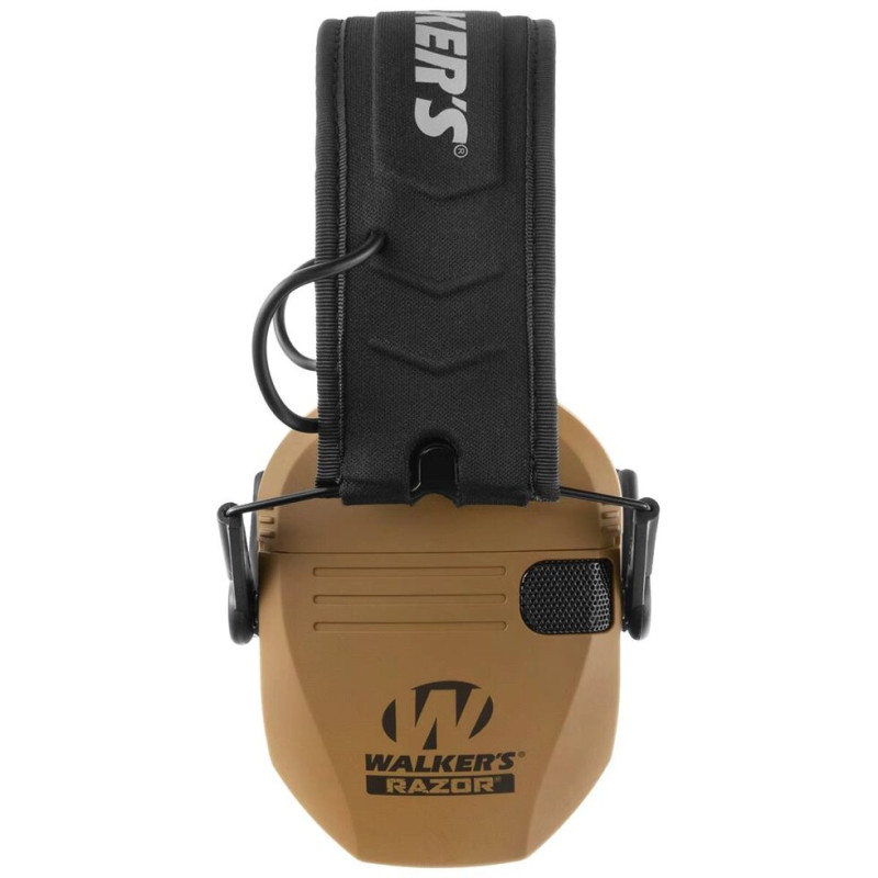 Активні навушники Walker's Razor Slim Electronic Muffs - Brown/GWP-RSEM-BB