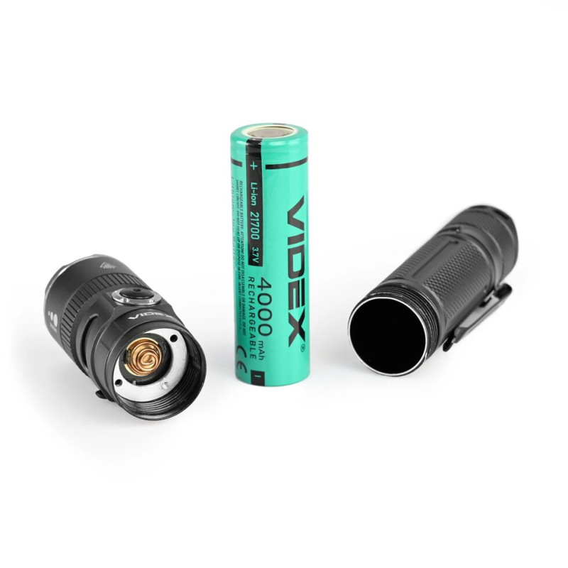 Портативний світлодіодний ліхтарик VIDEX VLF-A231Z 1500Lm 5000K/VLF-A231Z
