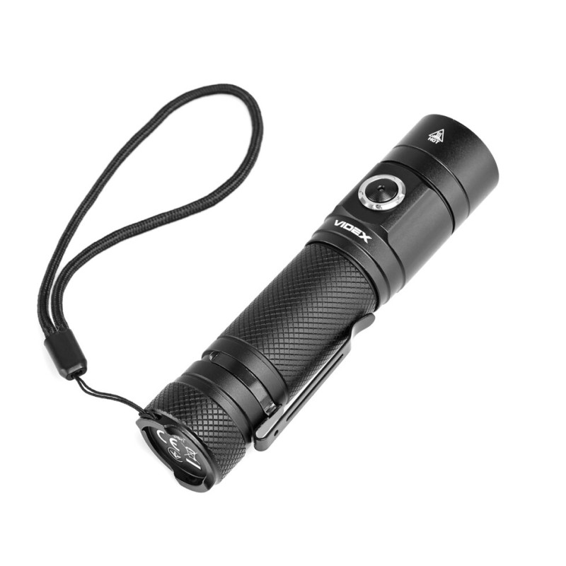 Портативний світлодіодний ліхтарик VIDEX VLF-A353 900Lm 5000K/VLF-A353