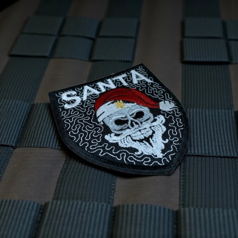 Шеврон SANTA вишивка