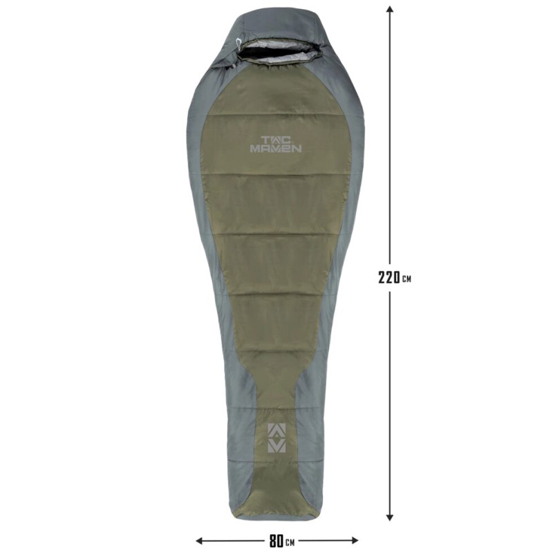 Зимовий спальник Pentagon MUMMY SLEEPING BAG 360GR/M 220х80х55 см/-18