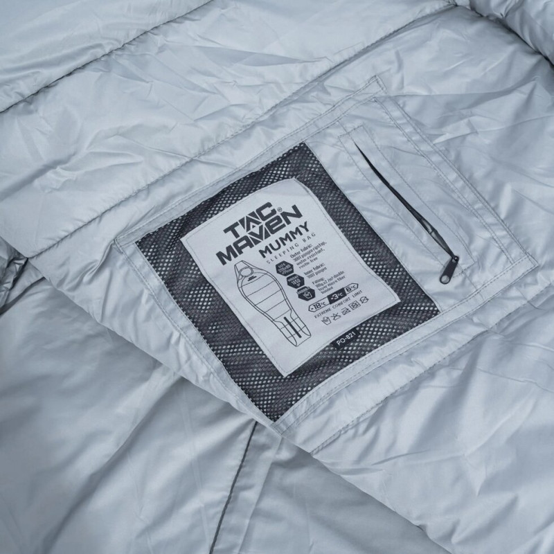 Зимовий спальник Pentagon MUMMY SLEEPING BAG 360GR/M 220х80х55 см/-18