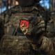 НАШИВКА M-TAC TRAIN HARD FIGHT EASY PVC BLACK/RED