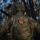 НАШИВКА M-TAC TRAIN HARD FIGHT EASY PVC BLACK/RED