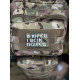 Шеврон ʼʼЯ ЮРЄЦ І ВСІМ П****Цʼʼ Multicam/White