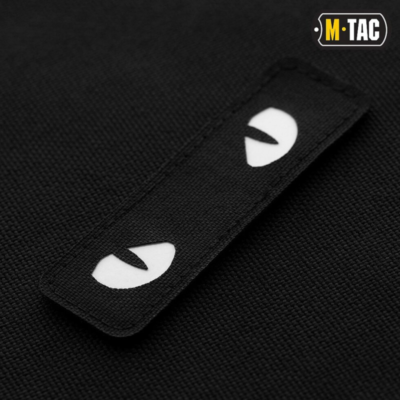 НАШИВКА CAT EYES LASER CUT BLACK/GID M-TAC