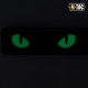 НАШИВКА CAT EYES LASER CUT BLACK/GID M-TAC
