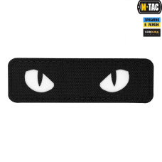 НАШИВКА CAT EYES LASER CUT BLACK/GID M-TAC