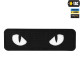 НАШИВКА CAT EYES LASER CUT BLACK/GID M-TAC