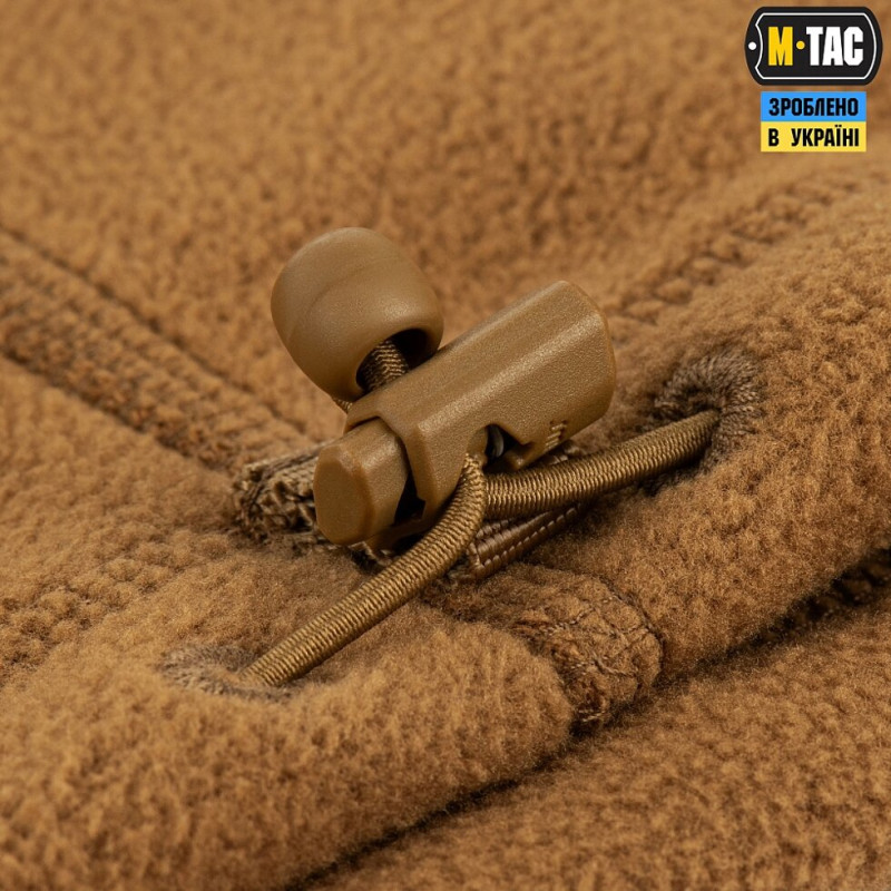 Шарф-труба M-Tac Elite короткий з затяжкою фліс Coyote Brown/40586017-L/XL