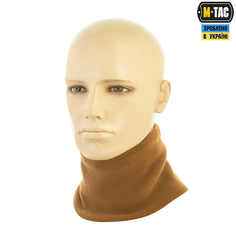 Шарф-труба M-Tac Elite короткий з затяжкою фліс Coyote Brown/40586017-S/M