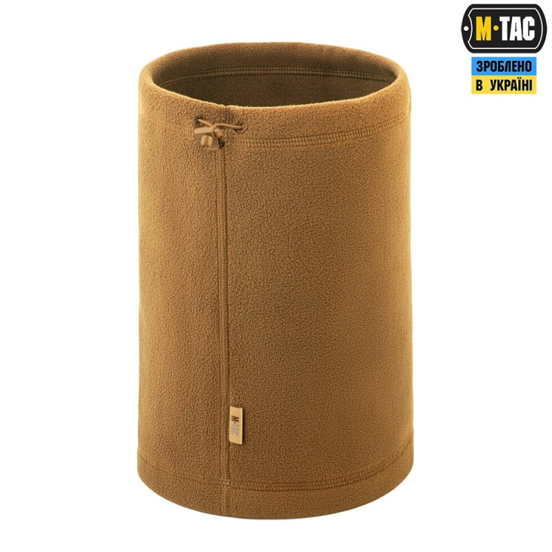 Шарф-труба M-Tac Elite короткий з затяжкою фліс Coyote Brown/40586017-S/M