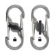 Nite Ize - Карабін Nite Ize - S-Biner MicroLock - 5 шт. - Сталь - Чорний - LSBM-01-5R7