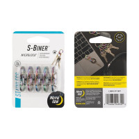 Nite Ize - Карабін Nite Ize - S-Biner MicroLock - 5 шт. - Сталь - Чорний - LSBM-01-5R7