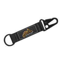 Брелок-карабін з Logo Helikon-Tex Black /AD-KSH-NL-01