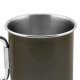 Кружка Mil-Tec стальна з карабіном Olive 250ml (14608102)