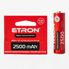 Акумулятор ETRON Ultimate Power 18650 2500 mAh / 24582