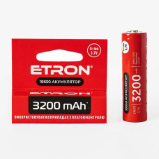 Акумулятор ETRON Ultimate Power 18650 3200 mAh / 24582