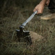 Лопата Naturehike Multifunctional outdoor shovel сріблястий / NH20GJ002