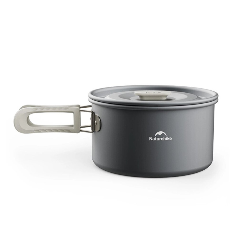 Набір посуду (2 каструлі, сковорідка) Naturehike CNK2450CF010, алюміній