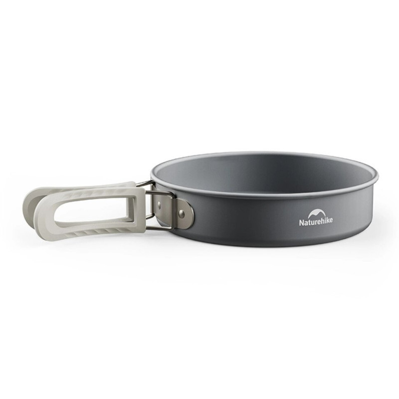 Набір посуду (2 каструлі, сковорідка) Naturehike CNK2450CF010, алюміній