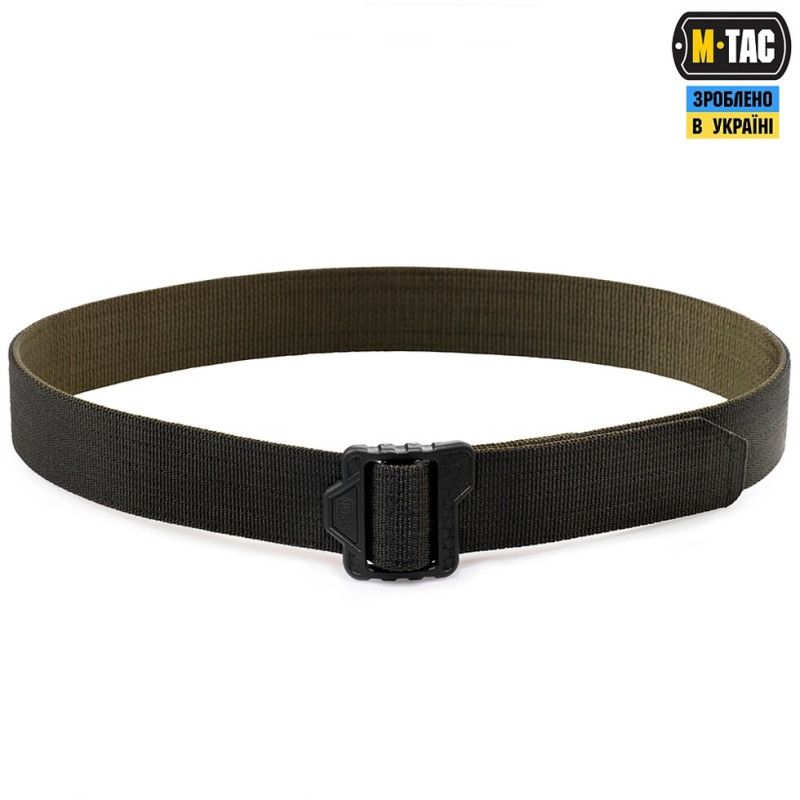 РЕМІНЬ M-TAC D/D TACTICAL BELT HEX OLIVE/BLACK / 10043802-L