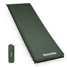 Килимок самонад. одном. з подушкою Naturehike CNK2450WS020, 100 мм, темно-зел.