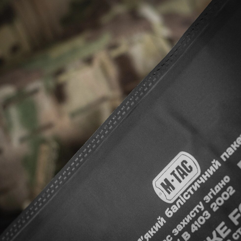 БАЛІСТИЧНИЙ ПАКЕТ M-TAC 1А КЛАС В СУМКУ-НАПАШНИК LARGE / 10219001