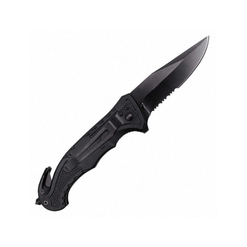 Ніж рятувальника MIL-TEC Car Knife Rescue Black