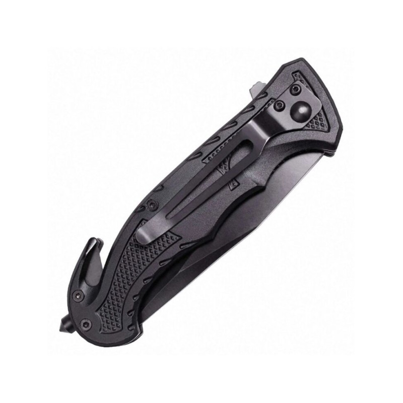 Ніж рятувальника MIL-TEC Car Knife Rescue Black
