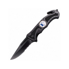 Ніж рятувальника MIL-TEC Car Knife Rescue Black