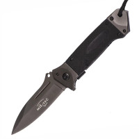 Ніж складаний MIL-TEC Taschenmesser DA35 Black