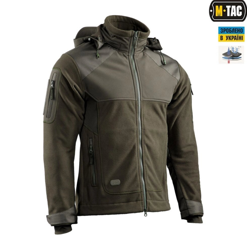 Куртка Norman Windblock Fleece Olive від М-тас S
