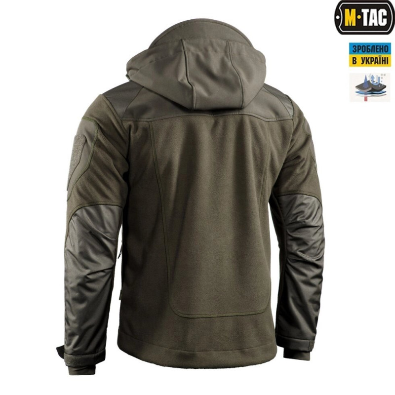 Куртка Norman Windblock Fleece Olive від М-тас M