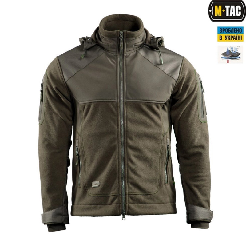 Куртка Norman Windblock Fleece Olive від М-тас L