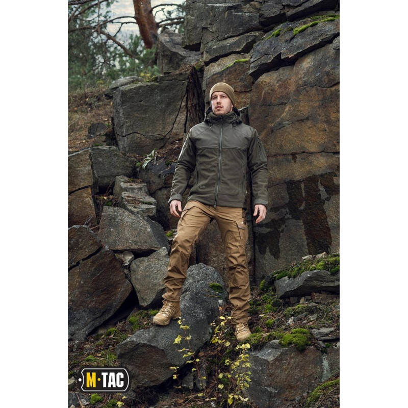 Куртка Norman Windblock Fleece Olive від М-тас XL