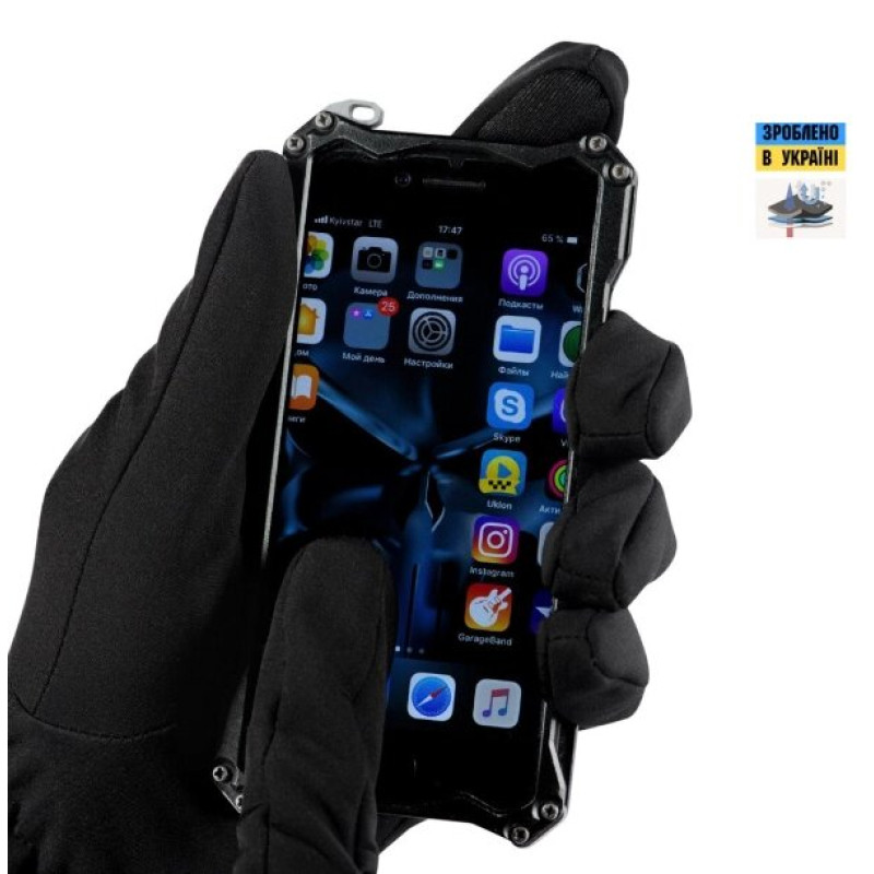 Рукавички Winter Soft Shell Black M-Tac M