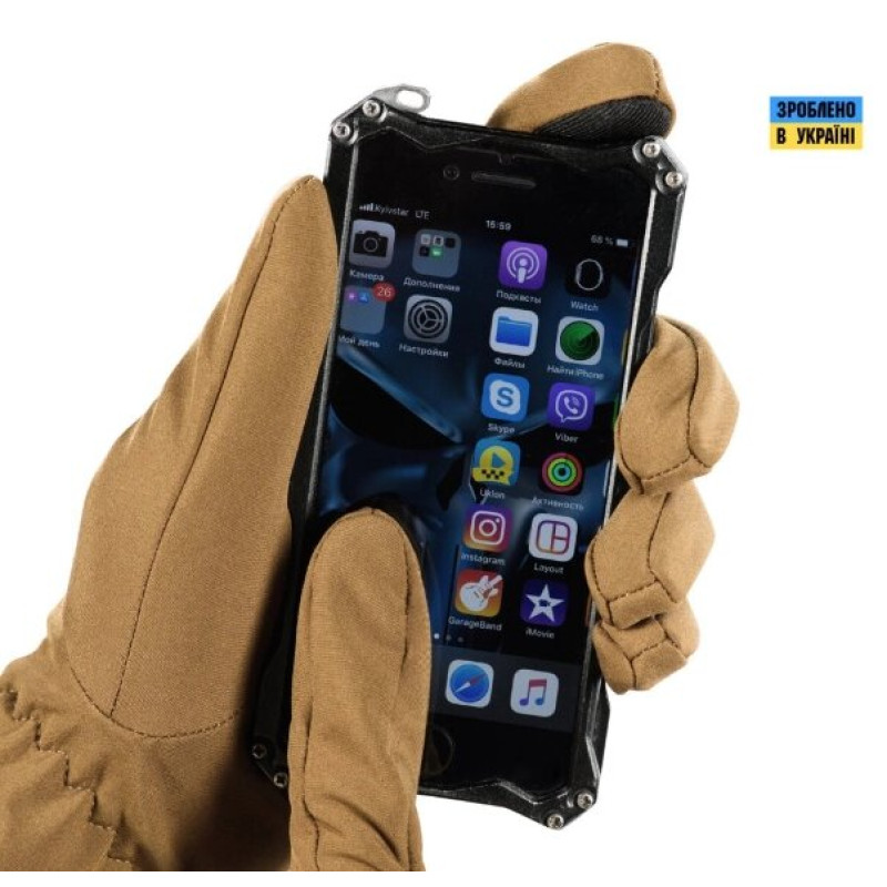 Рукавички Winter Soft Shell Coyote M-Tac L