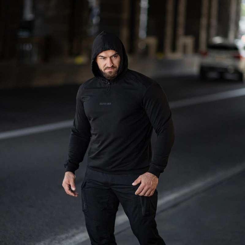 Кофта M-Tac Hoodie Born by Revolution Black S
