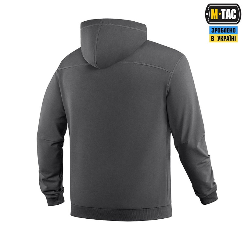 Кофта M-Tac Hoodie Born by Revolution Dark Grey S